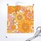 1970S Floral Orange Retro Flowers Vintage Boho 1960S Flower Power Bright Sunny Groovy Custom Printed Fabric by Spoonflower Various Fabrics by the Yard or Fat Quarter